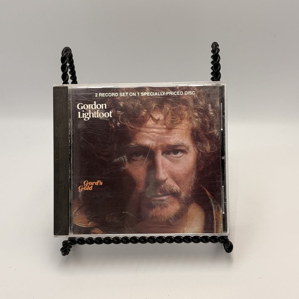 Gordon Lightfood CD Gords Gold 1973 Country Folk Pop 21 Tracks Storytelling Soft